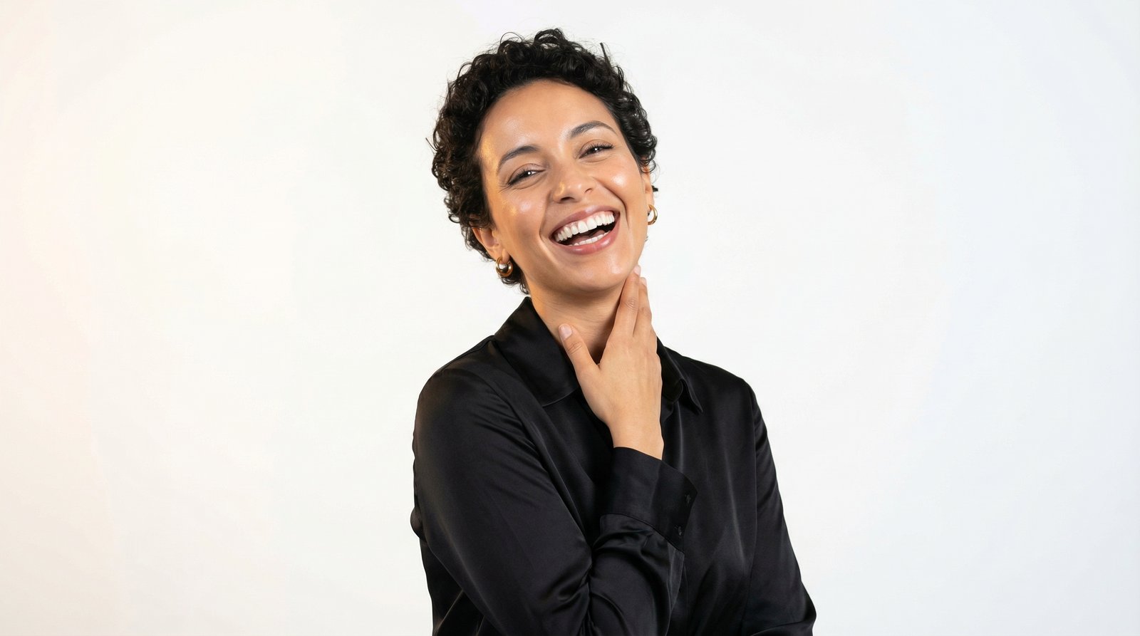 Patiente souriante au Panoramic Dental Smile, Casablanca